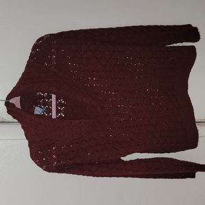Pullover knitted sweater